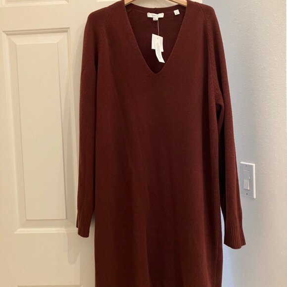 VINCE wool blend sweater dress - Picture 2 of 3